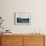 "Landscape 1" - Art Print in Ocean Blue by lulu and isabelle - In a Room