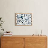"Take The Leap" - Art Print in Ocean by Kristine Sarley - In a Room