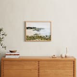 "Carmel by the Sea" - Art Print in Neutral Sand by Jennelle Lynn - In a Room
