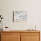 "parcel" - Art Print in Denim by Lindsay Megahed - In a Room