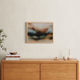 "Passing By" - Art Print in Deep Teal by Parima Studio - In a Room