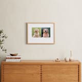 "Two Photo: Landscape Framed Photo" - Framed Photo in White by Anelle Mostert - In a Room