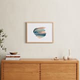 "tissue seagrass" - Art Print in peach by Carrie Moradi - In a Room