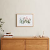 "Foliage Singing" - Art Print in Sage by Yao Cheng Design - In a Room