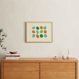 "Organics_4-01" - Art Print in powdery pastels by Alain Castoriano - In a Room