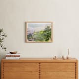 "Moss Girl" - Art Print in mossy green by Synnöve Seidman - In a Room