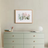 "Foliage Singing" - Art Print in Sage by Yao Cheng Design - In a Room