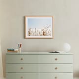 "Windswept View" - Art Print in Wheat by Morgan Kendall - In a Room