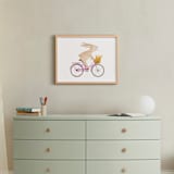 "Fast Riders IV" - Art Print in Violet by Francisca Reyes - In a Room