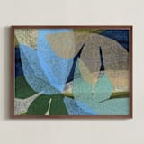 "Take Me With You" - Art Print in Woodsy by Carrie Moradi - Framed