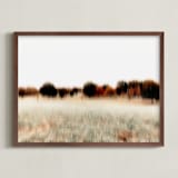 "Fleeting" - Art Print in Frosted Sagebrush by Alicia Abla - Framed
