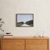 "Backroad" - Art Print in Field Green by Hettie Roberts - In a Room