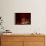 "Illusive" - Art Print in Coffee by Lindsay Megahed - In a Room