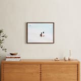 "Here and Now No. 5" - Art Print in Blurry Beach by Tal Paz-Fridman - In a Room