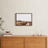"Where to" - Art Print in Wheat by Karly Rose Sahr - In a Room