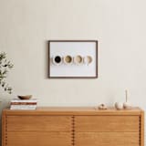 "Coffee Cathy" - Art Print in Latte by K.Short - In a Room