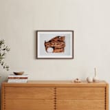 "All Star" - Art Print in Leather by Alicia Abla - In a Room
