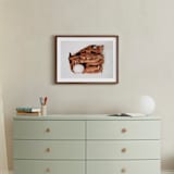 "All Star" - Art Print in Leather by Alicia Abla - In a Room