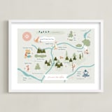 "A stroll through the Hundred Aker Wood" - Art Print in Field by Char-Lynn Griffiths - Framed
