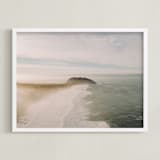 "Rocked" - Art Print in Ocean by Christian Florin - Framed