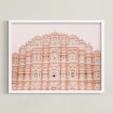 "Palatial" - Art Print in Rose by Creo Study - Framed