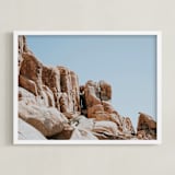 "Upward" - Art Print in Desert by Ilze Lucero - Framed