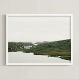 "highland coast" - Art Print in Rolling Hills by Kamala Nahas - Framed