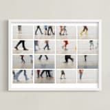 "Walk this way" - Art Print in Museum Walls by Gail Schechter - Framed