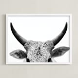 "Jane Gallagher" - Art Print in Slate by Amy Carroll - Framed