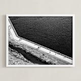 "Studies of negative" - Art Print in infinity black by Van Tsao - Framed