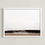 "Rise" - Art Print in Fog by Robin Ott - Framed