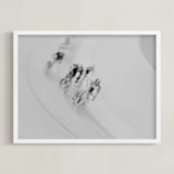 "Velodrome" - Art Print in Black and White by Catherine Culvenor - Framed