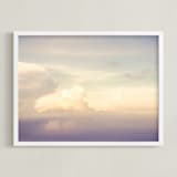 "Flying With Clouds" - Art Print in dreamy by Qing Ji - Framed