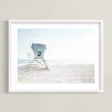 "Summer Tower" - Art Print in breeze by Kamala Nahas - Framed