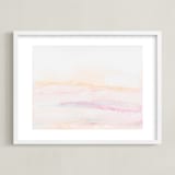 "Eventide" - Art Print in White by Itsy Belle Studio - Framed