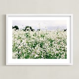 "Dream Field" - Art Print in Garden by Morgan Kendall - Framed