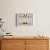 "Disney's Aladdin & Friends" - Personalized Art Print in Desert by Vivian Yiwing - In a Room