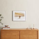 "Your Venue: Custom Print" - Custom Print in White by Minted - In a Room