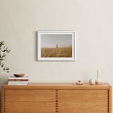"Sankaty Lighthouse" - Art Print in Wheat by Chelsea Victoria - In a Room
