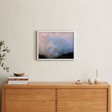 "Sky Waves" - Art Print in sunset spray by Sea and Sky - In a Room