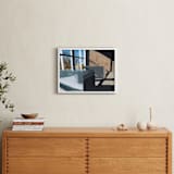 "Marfa Inside" - Art Print in Peach by Stephanie C Martinez - In a Room