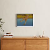 "Falling" - Art Print in Mustard by Jacob Loafman - In a Room
