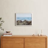 "Sea Spray" - Art Print in Ocean Blue by Morgan Kendall - In a Room