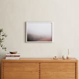 "Misty Tanzanian Mornings" - Art Print in Sandy Soft Terracotta by Lisa Sundin - In a Room