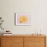 "Call Me Maybe 2" - Art Print in Baby Pink by Deborah Chou - In a Room