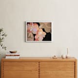 "Magic Gardens I" - Art Print in Peach Paradise by cyrille gulassa - In a Room