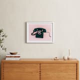 "Call Me Maybe 3" - Art Print in Baby Pink by Deborah Chou - In a Room