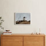 "Gavrilos" - Art Print in Santorini Blue by Heather Deffense - In a Room