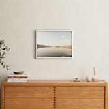 "Stillness of Day" - Art Print in Lake by David Michuki - In a Room