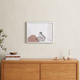 "Woven Women II" - Art Print in Pink by Multiple Artists - In a Room